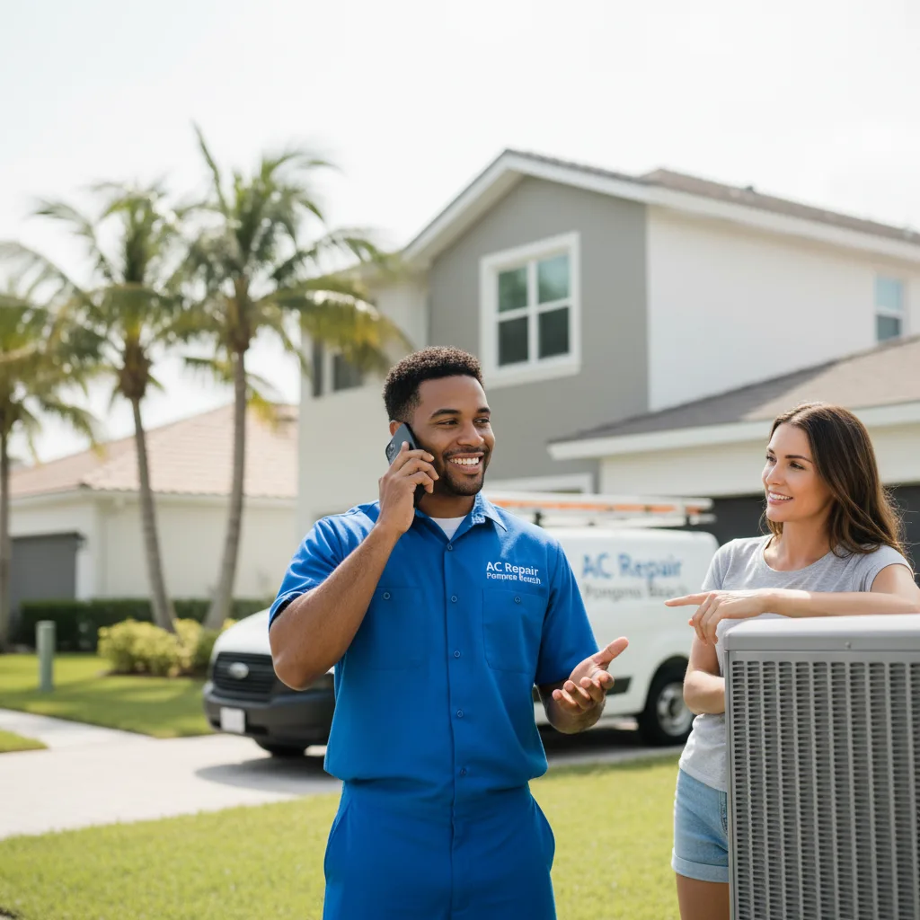 AC Repair Pompano Beach customer support in Chamblee